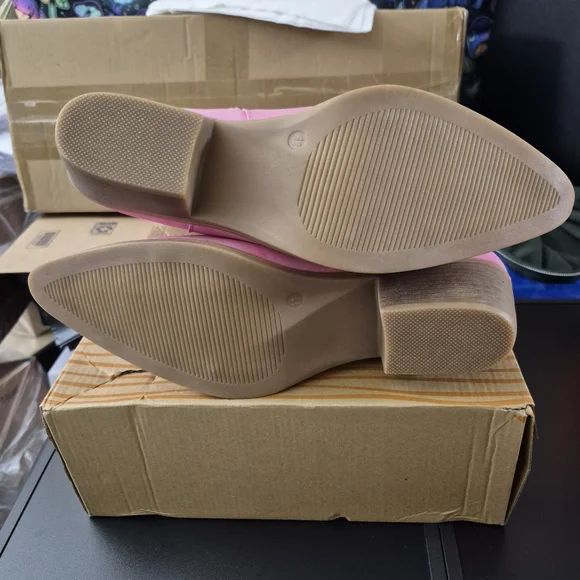 Pink Western Cowboy Boots Size 11 - Picture 5 of 5
